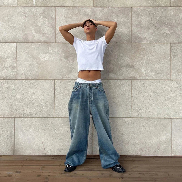 Heritage Heavy Duty Faded Relaxed Denim alternatif görünüm