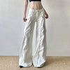 Metro Zipper High-Rise Mosaic Denim