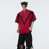Color Block Tişört, kombin görünüm — Navra Wear