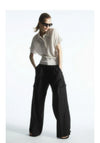 Ethereal New Style Everyday Batsleeve Placket-Neck T-Shirt