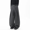 Wide Leg Çizgili Pantolon, stil görünüm — Navra Wear