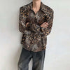 Wild Luxe Leopard Long Sleeve Blouse