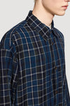 All-American Oversized Plaid Casual Top
