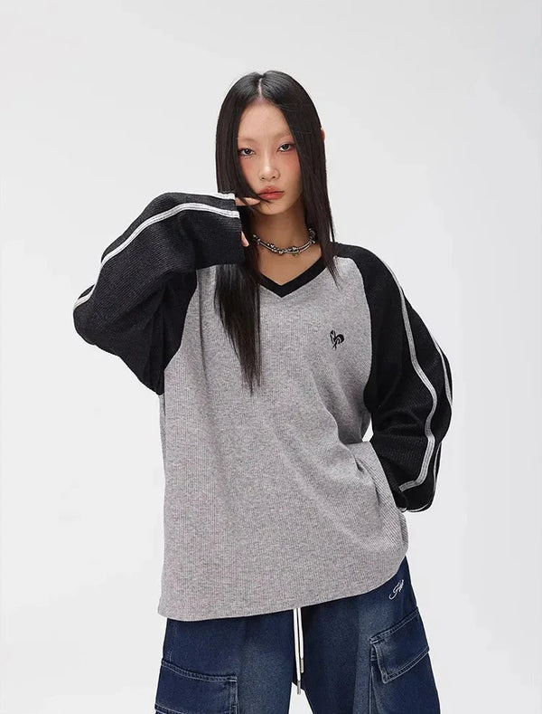 Dusk Contrast Extended Sweatshirt alternatif görünüm