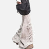 Metro High Street Patched Bell Leg Denim