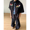 Grid Stitch American Vintage Shirt