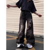 Heritage Sleek Torn Easy Cut Wide Denim