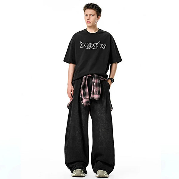Quality Ombre Oversized Cozy Rinse Denim
