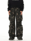 Tactical Multi-Pocket Camo Trousers