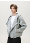 Fermuarlı Basic Sweatshirt, yakın çekim — Navra Wear