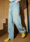 Botanical Print Urban Beat Classic Leg Denim