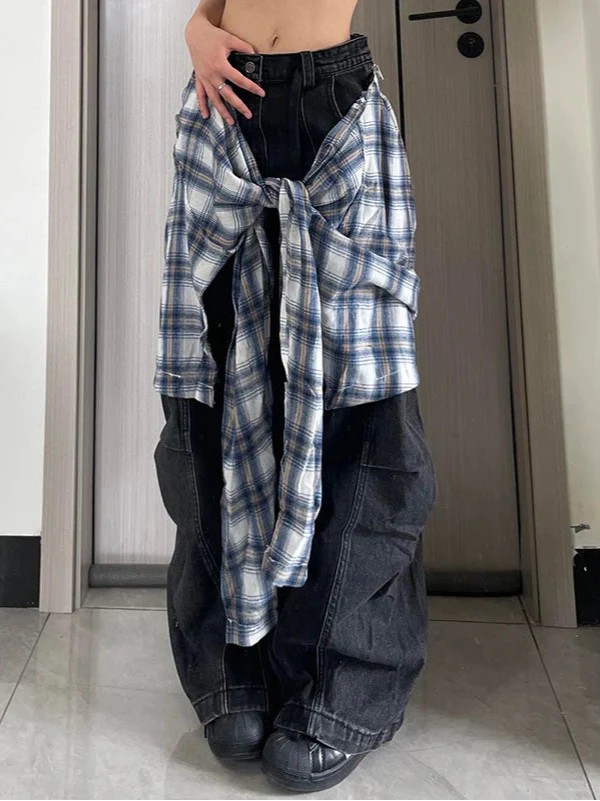 Modern 2000s Black Urban Beat Classic Denim alternatif görünüm
