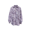 Contrast Comfort Easy Womens Blouse