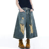 Investment Piece Western Style Denim Shorts