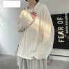Versatile Hip Hop Pure-Hue Color Long Sleeve T-Shirt