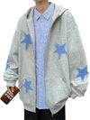 Night Sky Zip Long Hoodie