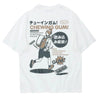 Shinjuku Style Kanji Print Print Short Sleeve T-Shirt
