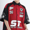Men Back-In-Time Stars-Spangled Style Speedway Hand-Stitched Shirt