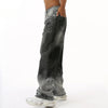 Heritage Rinse Black Gray Ombre Denim