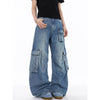 Insulated 2000s Japanese Style Utility Grunge Denim