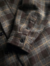 Premium Vintage Plaid Coat-Style Top