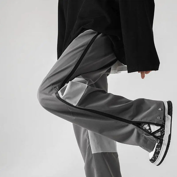 Contrast Cord Sport Trousers alternatif görünüm