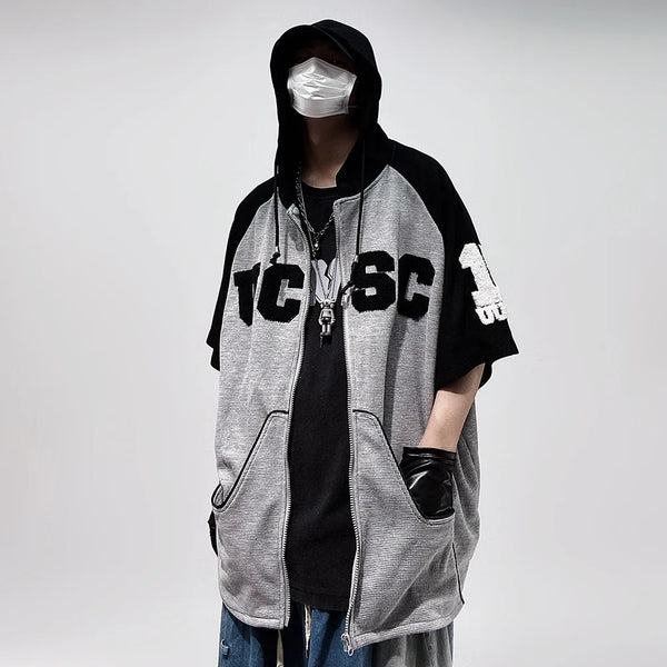Block Flow Boxy Hoodie alternatif görünüm
