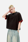 Y2K Basic Tişört, stil görünüm — Navra Wear