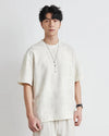 Versatile Laid-Back Off-Duty Round Neck T-Shirt