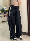 Kadın Y2K Bol Kesim Jogger, detay görünüm — Navra Wear