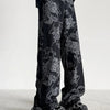 Dragon Pattern Chinese Style Classic Denim