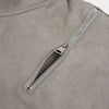 Fermuarlı Basic Sweatshirt, yakın çekim — Navra Wear