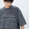 Off-Duty Imprinted Oversize Short Sleeve T-Shirt