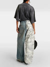 Color Block High Street Designer Denim
