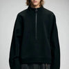 Sade Fermuarlı Sweatshirt, yakın çekim — Navra Wear