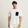 Concrete-Jungle Premium-Touch Knit O-Neck Short Sleeve T-Shirt