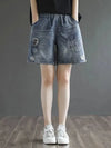 Prairie Stitch Denim Shorts