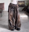 Raw Hem Realness Batik Rinse High Denim