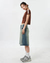 Dusk Fade Wide Leg Shorts