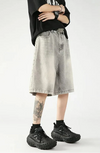 Steady Lane Straight Denim Shorts