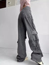 Heritage Wash Bandage High-Rise Denim