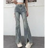 Classic Seoul Tassel Split Bell Denim