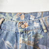 Baggy Çiçek Desenli Jean Pantolon, kombin görünüm — Navra Wear