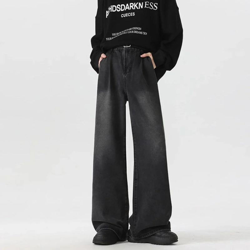 Elevated Plain Tone Classic Relaxed Denim