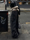 Heritage Tie-Up High Waisted Emo Denim