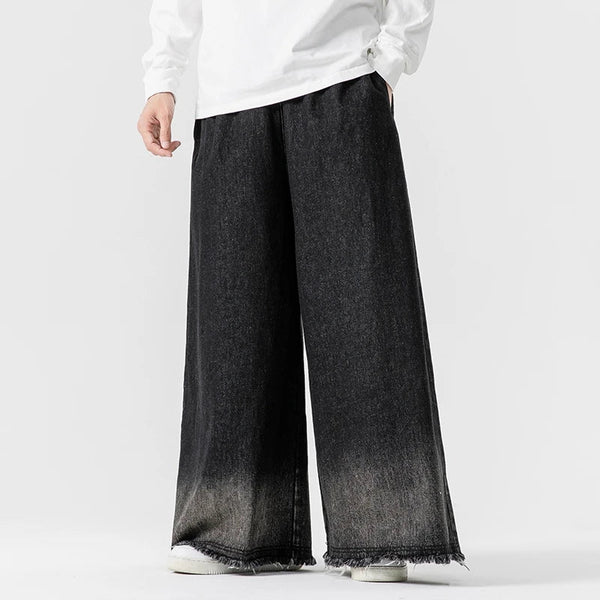 Cozy Oversized Bell Leg Denim alternatif görünüm