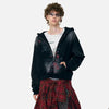 Dark Swirl Hood Sweatshirt