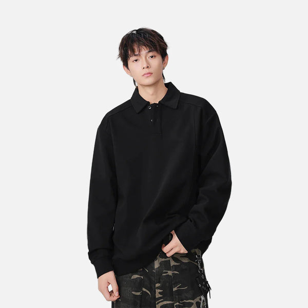 Heritage Polo Relaxed Long Sleeve alternatif görünüm