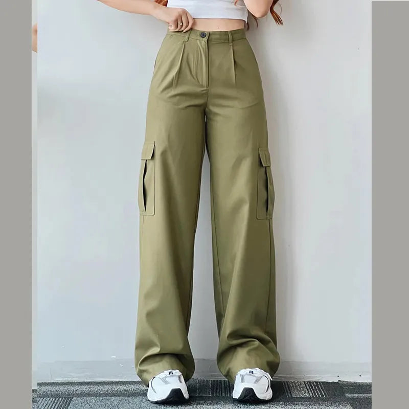 Heritage High-Rise Straight Trousers