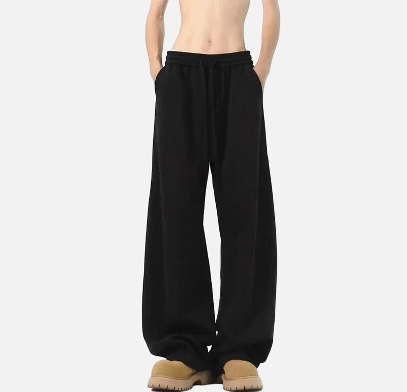 Wide Leg Hip-Hop Baskılı Jogger, önden görünüm — Navra Wear